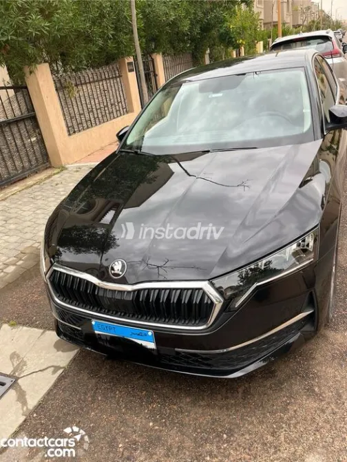 سكودا اوكتافيا 2025 أبيض مستعملة للبيع - 1