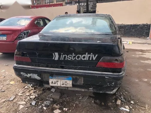 بيجو 605 1995 أسود مستعملة للبيع - 8