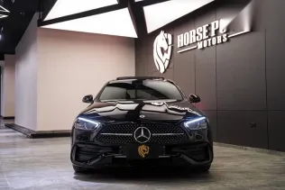 مرسيدس C 180 2025 أسود مستعملة للبيع