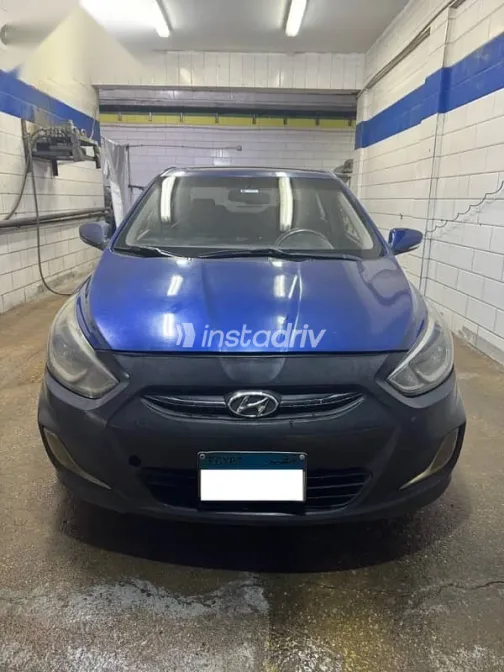 Hyundai Accent 2017 Dark Blue Used for Sale - 1
