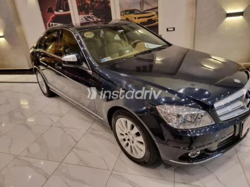 مرسيدس C 200 2008 أزرق غامق مستعملة للبيع - 4