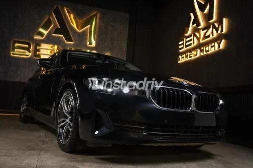 BMW 520 2023 Black Used for Sale - 2