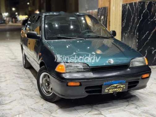 سوزوكى سويفت 1997 أخضر مستعملة للبيع - 4