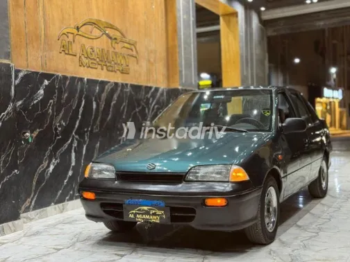 سوزوكى سويفت 1997 أخضر مستعملة للبيع - 5