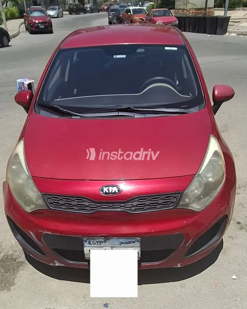كيا ريو 2014 أبيض مستعملة للبيع - 1