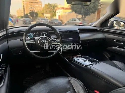 هيونداي توسان 2021 أحمر مستعملة للبيع - 4