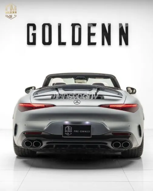 مرسيدس SL Roadster 2022 فضي مستعملة للبيع - 3