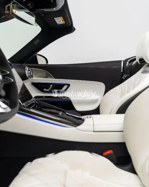 مرسيدس SL Roadster 2022 فضي مستعملة للبيع - 5