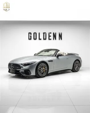 مرسيدس SL Roadster 2022 فضي مستعملة للبيع