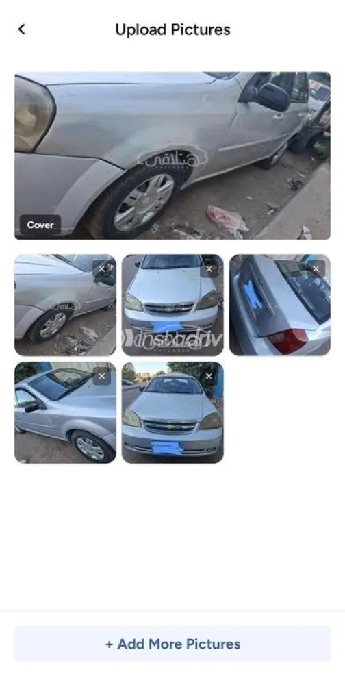 شيفروليه أوبترا 2006 فضي مستعملة للبيع - 1