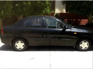 شيفروليه لانوس 2010 أسود مستعملة للبيع