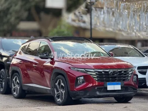 هيونداي توسان GDI 2021 أحمر مستعملة للبيع - 1
