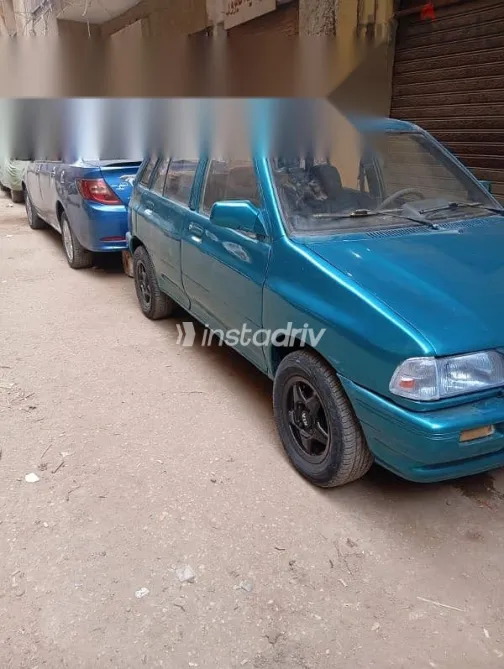 كيا برايد 1997 أخضر مستعملة للبيع - 4