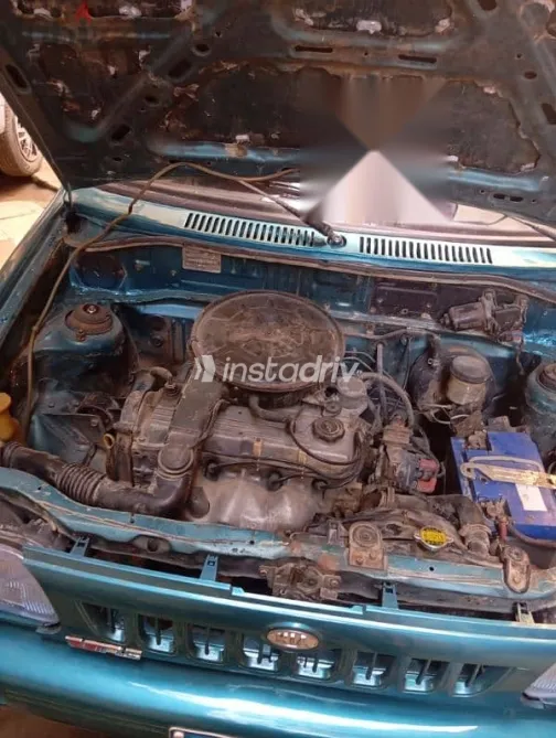 كيا برايد 1997 أخضر مستعملة للبيع - 9