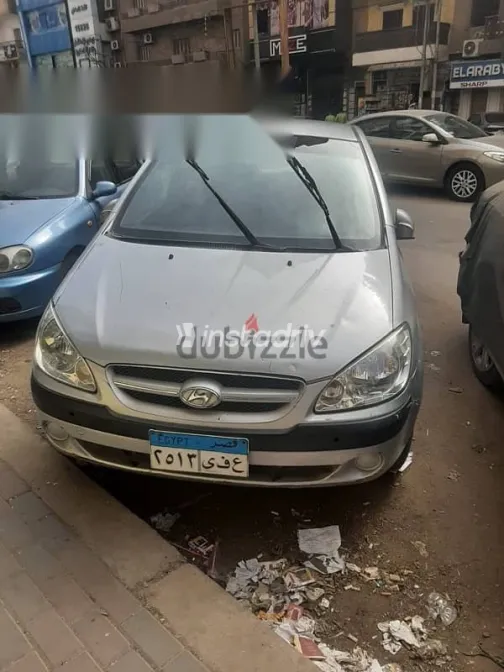 هيونداي جيتز 2008 فضي مستعملة للبيع - 2