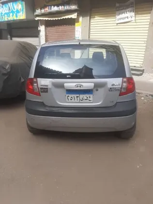 هيونداي جيتز 2008 فضي مستعملة للبيع