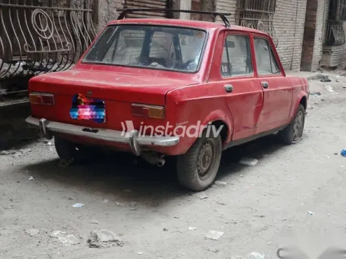 فيات 128 1971 أحمر مستعملة للبيع - 2