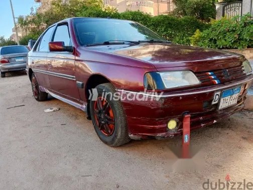 بيجو 405 1995 أحمر مستعملة للبيع - 2