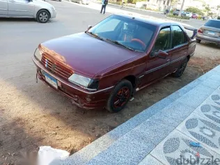 بيجو 405 1995 أحمر مستعملة للبيع