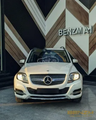 مرسيدس GLK 2015 أبيض مستعملة للبيع