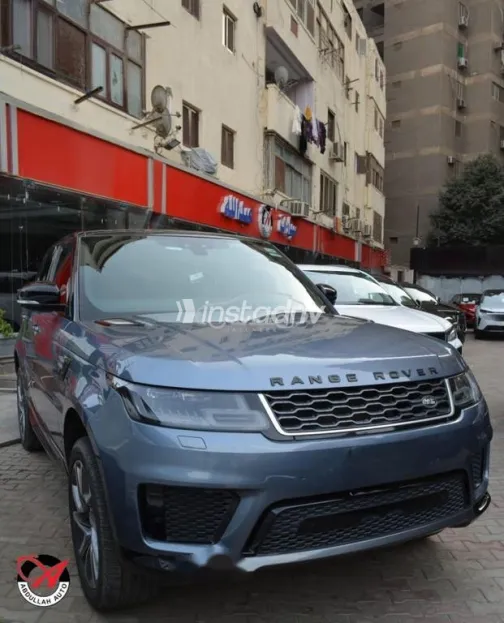 لاند روفر رنج روفر سبورت 2021 أزرق غامق مستعملة للبيع - 1