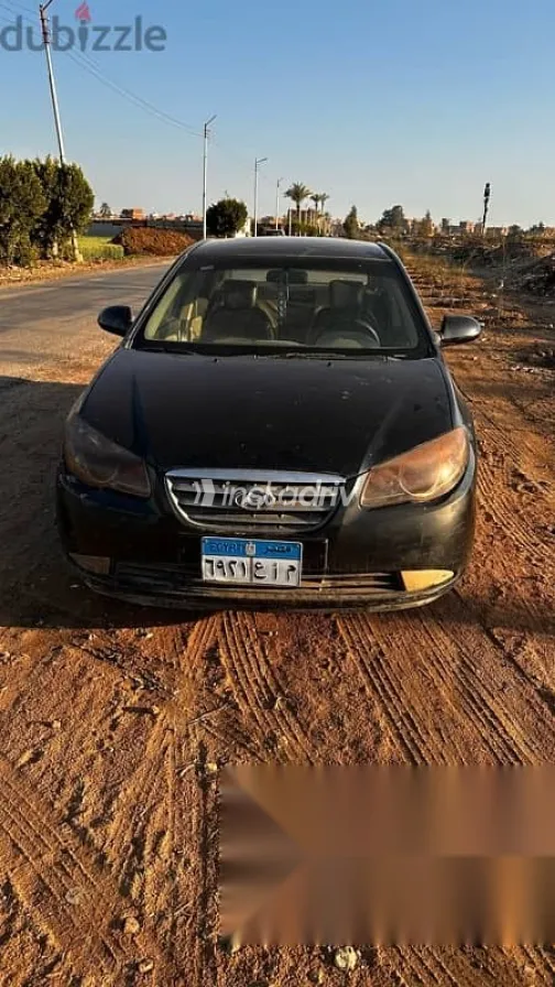 Hyundai Elantra 2008 Black Used for Sale - 1