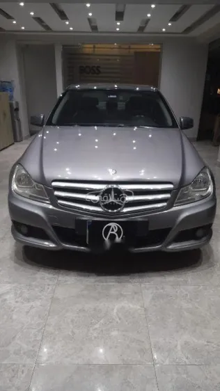 مرسيدس C 180 2013 رمادي مستعملة للبيع