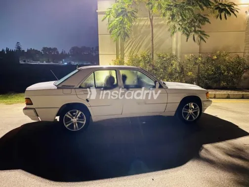 Mercedes 190 1985 White Used for Sale - 2