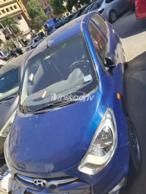هيونداي I10 2013 أزرق مستعملة للبيع - 5