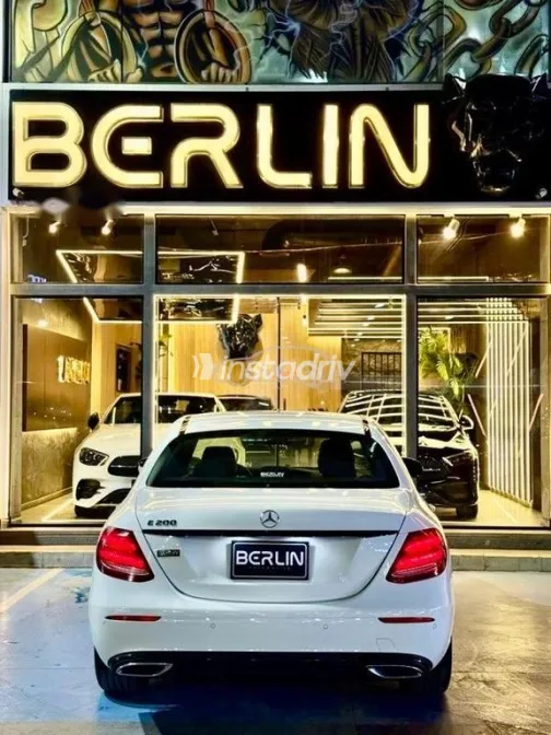Mercedes E 200 2020 White Used for Sale - 3