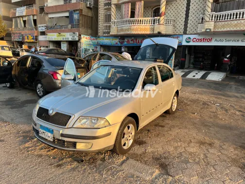 سكودا اوكتافيا 2007 أبيض مستعملة للبيع - 4