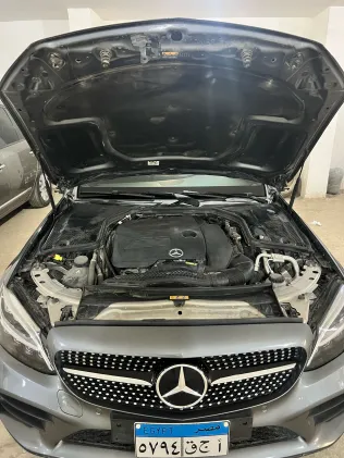 مرسيدس C 200 2019 أبيض مستعملة للبيع