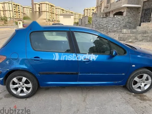 بيجو 307 2005 أزرق غامق مستعملة للبيع - 1