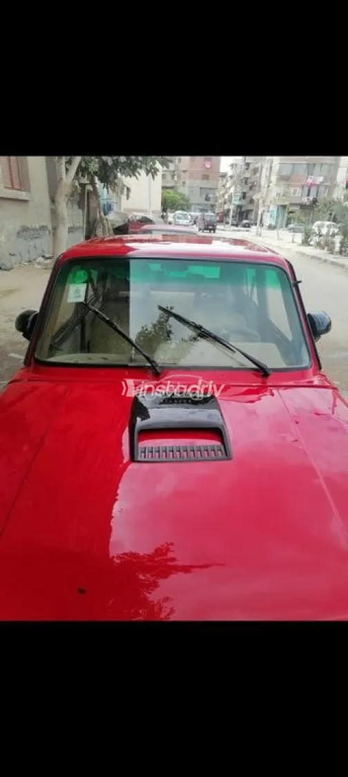 فيات 127 1987 أحمر مستعملة للبيع - 3