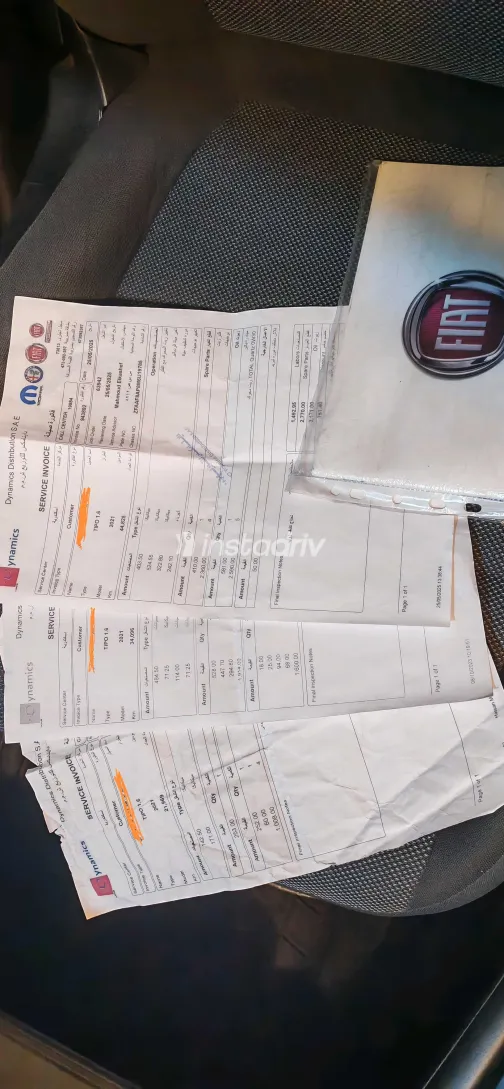 فيات تيبو 2021 أبيض مستعملة للبيع - 5