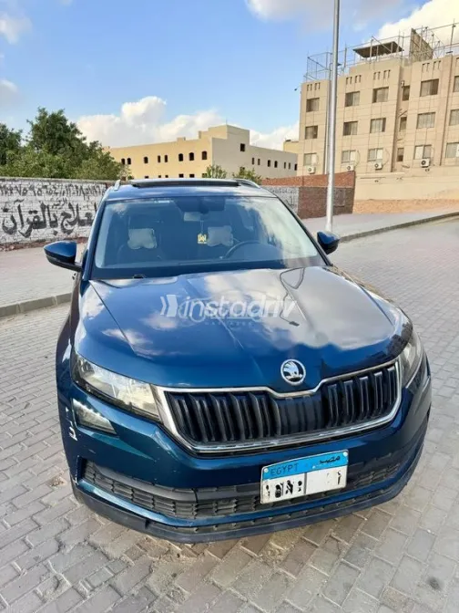 سكودا كودياك 2021 أزرق غامق مستعملة للبيع - 3