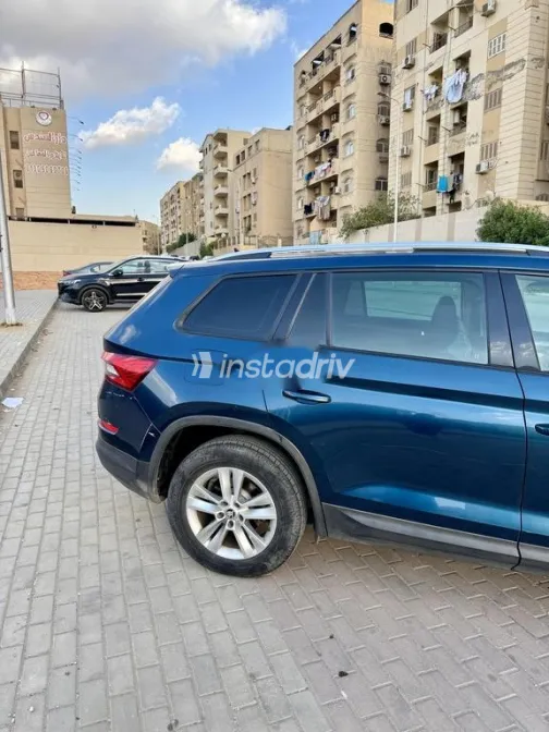 سكودا كودياك 2021 أزرق غامق مستعملة للبيع - 4