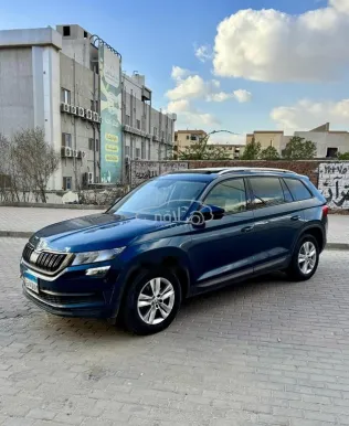 سكودا كودياك 2021 أزرق غامق مستعملة للبيع