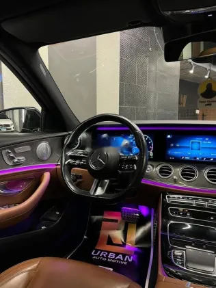 Mercedes E 200 AMG 2021 Black Used for Sale