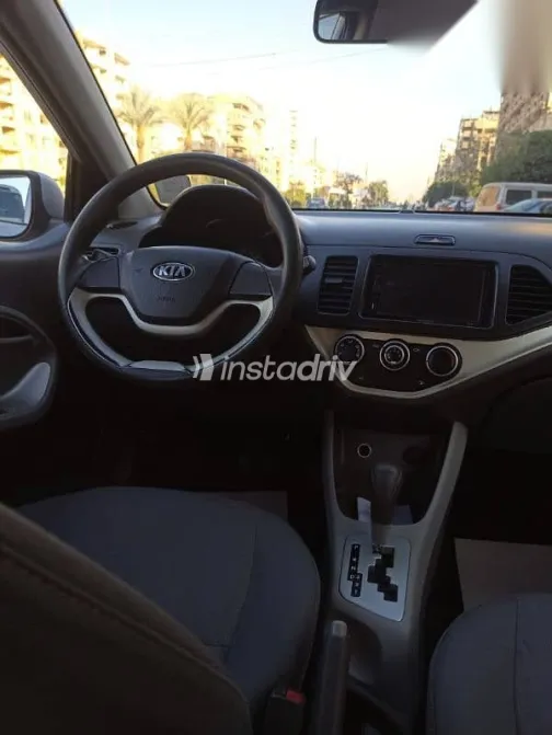 كيا بيكانتو 2014 فضي مستعملة للبيع - 6