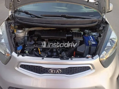 كيا بيكانتو 2014 فضي مستعملة للبيع - 7