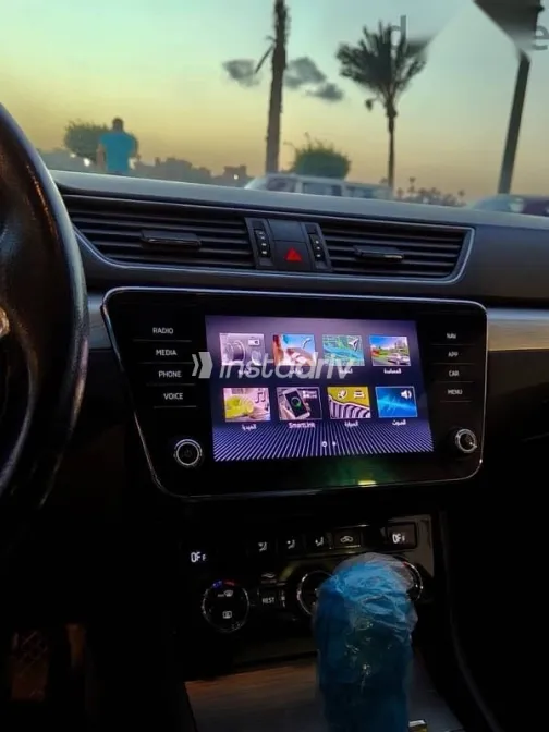 سكودا سوبيرب 2021 رمادي مستعملة للبيع - 7