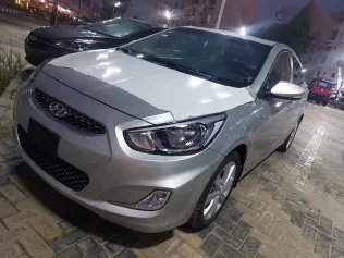 هيونداي اكسنت 2026 فضي جديدة للبيع