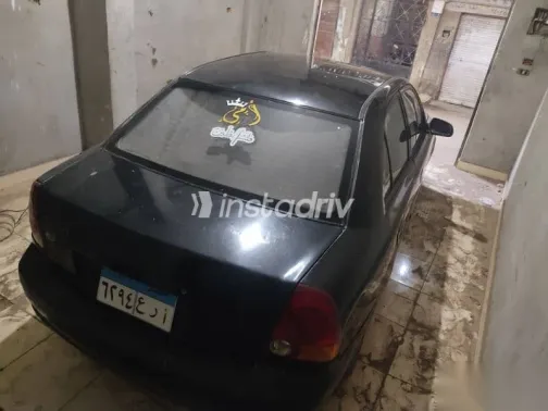 هيونداي فيرنا 2008 أسود مستعملة للبيع - 3