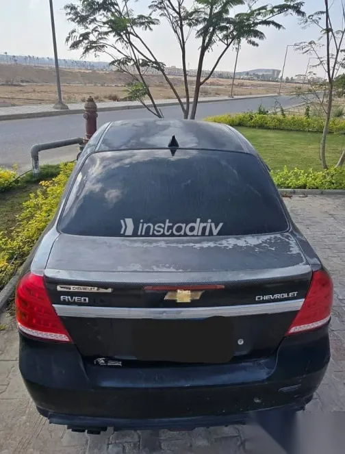 Chevrolet Aveo 2012 Black Used for Sale - 4