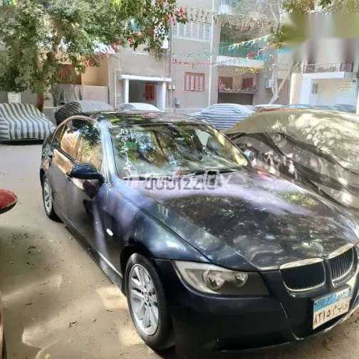 بي ام دبليو 320 2008 أزرق غامق مستعملة للبيع - 3