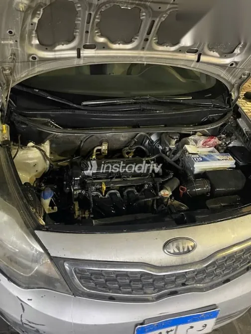 Kia Rio 2013 Silver Used for Sale - 9