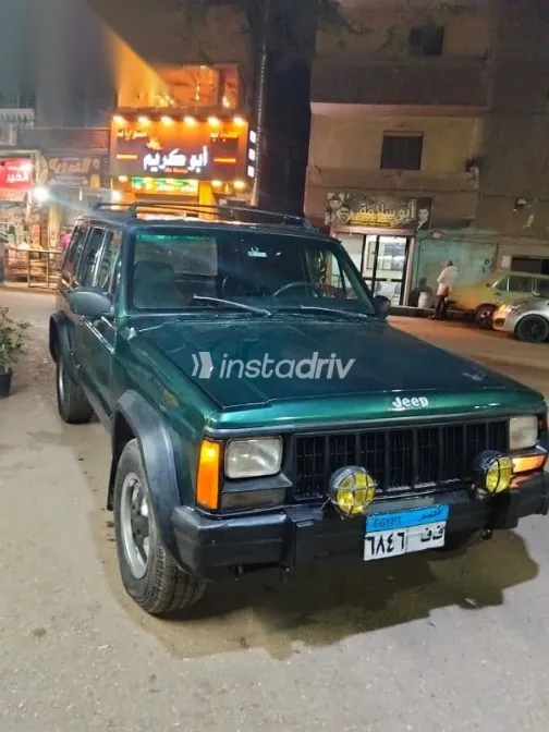 جيب شيروكي 1994 أخضر مستعملة للبيع - 5