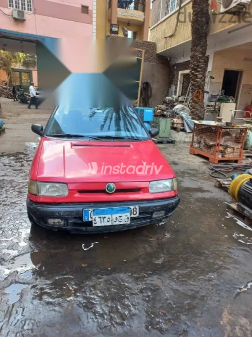 سكودا فيليشيا 1997 أحمر مستعملة للبيع - 5