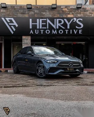 مرسيدس C 180 2025 رمادي جديدة للبيع